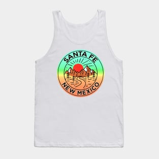 Santa Fe Ski New Mexico Skiing Basin Tank Top